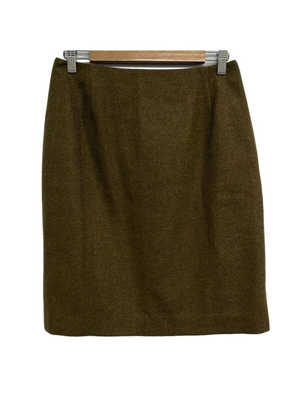 Loewe Skirt M Light Brown Knee-Length Cashmere 40
